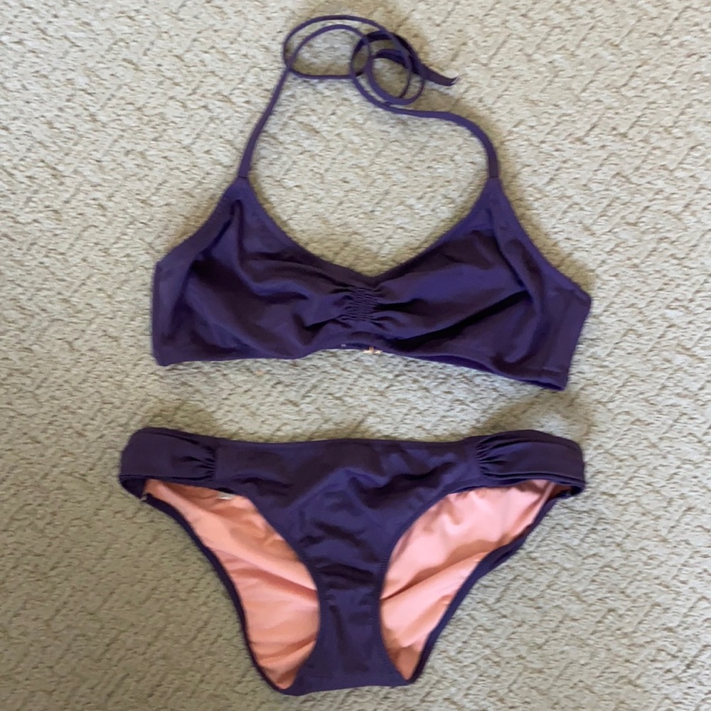Victoria’s Secret Purple Bikini, Top-L, Bottoms-M